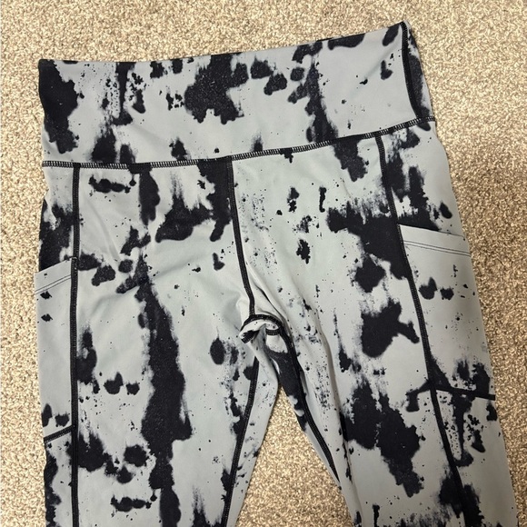 Zyia Active Slate Oxidation Soft‎ n Snug Hi-Rise 7/8 Leggings Size 8-10 - Picture 3 of 9